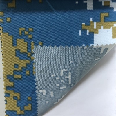 JS-BY 數碼迷彩布 加厚 背囊/雨衣面料 耐磨  細節-1